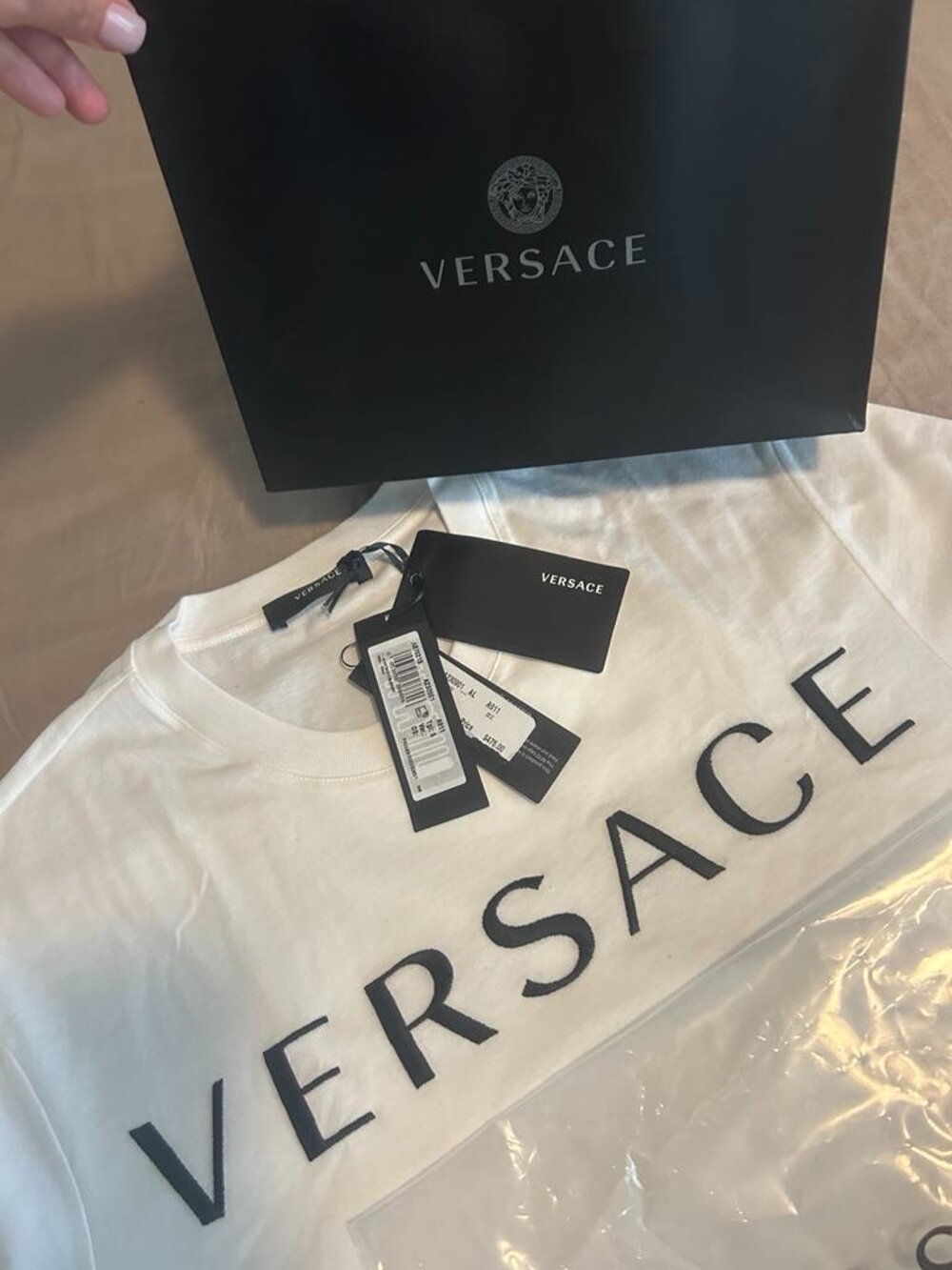 Versace Authentic Shirt Top Small